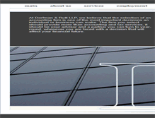 Tablet Screenshot of dorfmanrutt.com